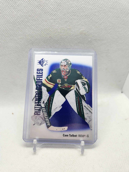 2021-22 SP - Authentic Profiles ! Cam Talbot