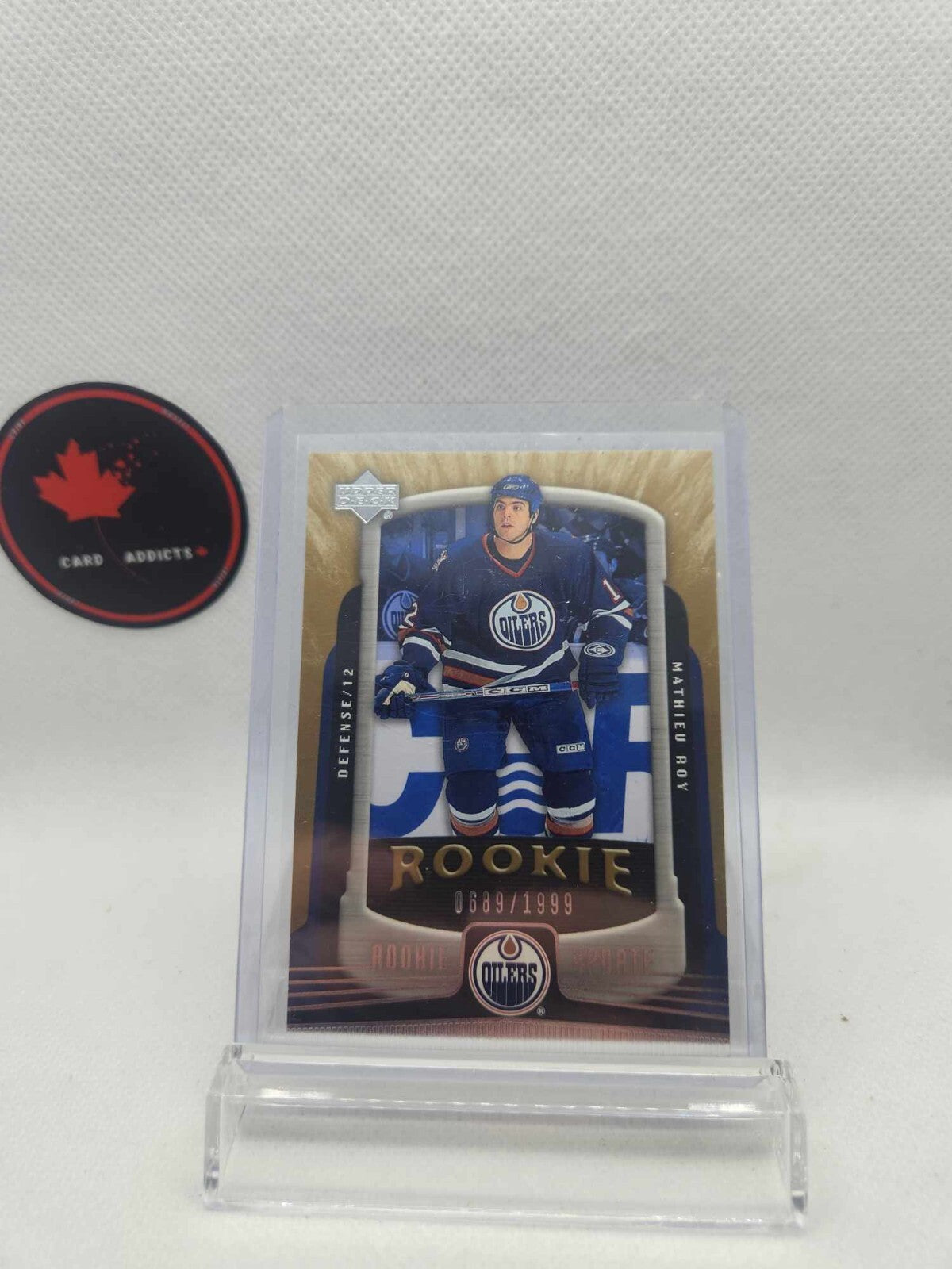 2005-06 Upper Deck Rookie Update MATHIEU ROY #134 SP /1999