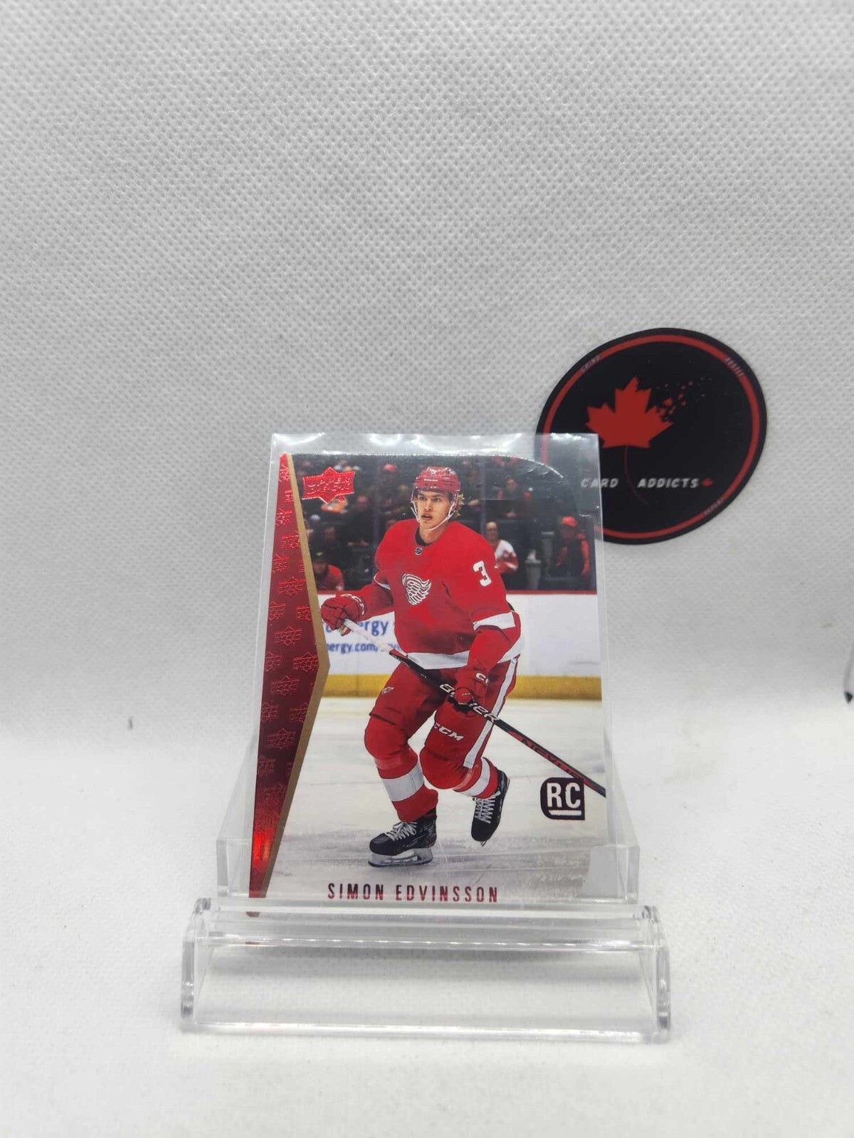 2023-24 Simon Edvinsson Rookie Upper Deck Red Die-Cuts #RDT-4
