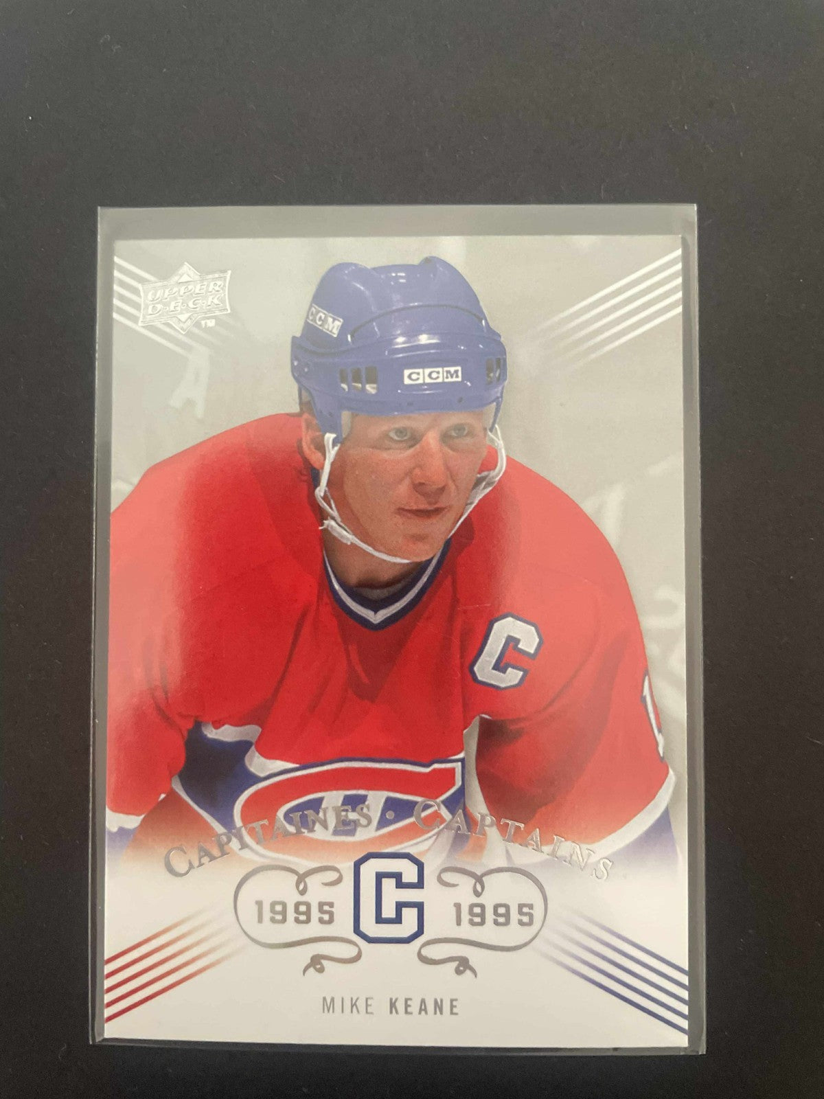 08 Upper Deck Canadiens Centennial Mike Keane Captains #224 REF I