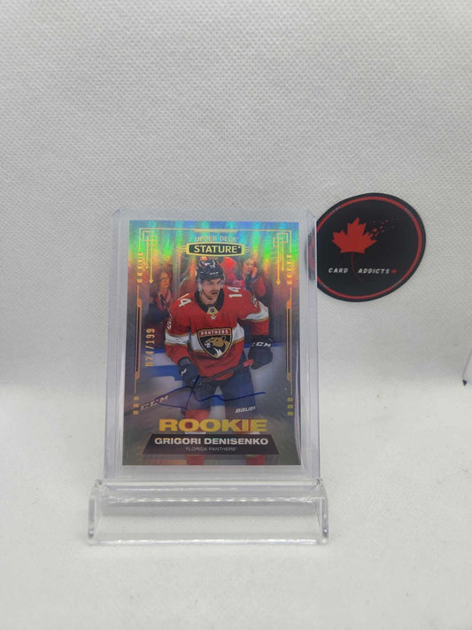 2021-22 Upper Deck Stature Rookie Auto Grigori Denisenko #’d /199 RC