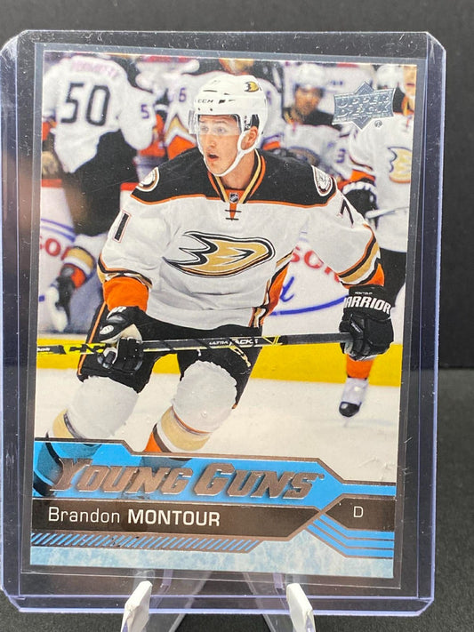 2016-2017 Upper Deck Series Two Brandon Montour #476 Young Guns