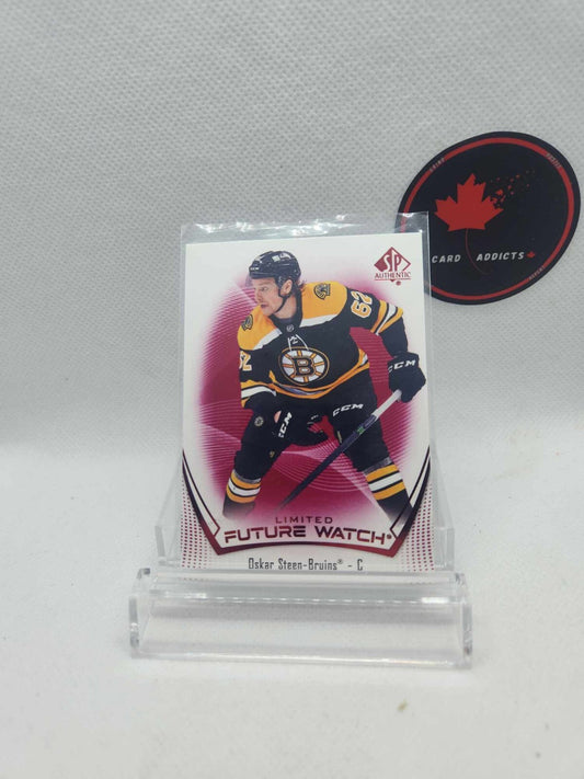21-22 SP Authentic Limited Red Future Watch Oskar Steen #179