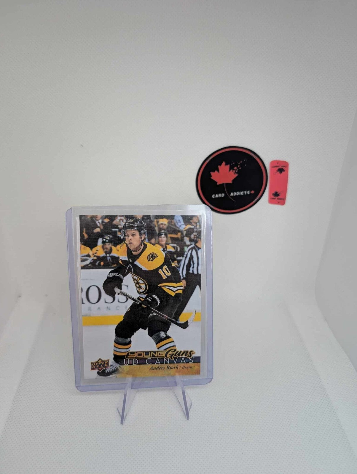 2017-18 Upper Deck UD Canvas Young Guns Anders Bjork Rookie #C234 Boston Bruins