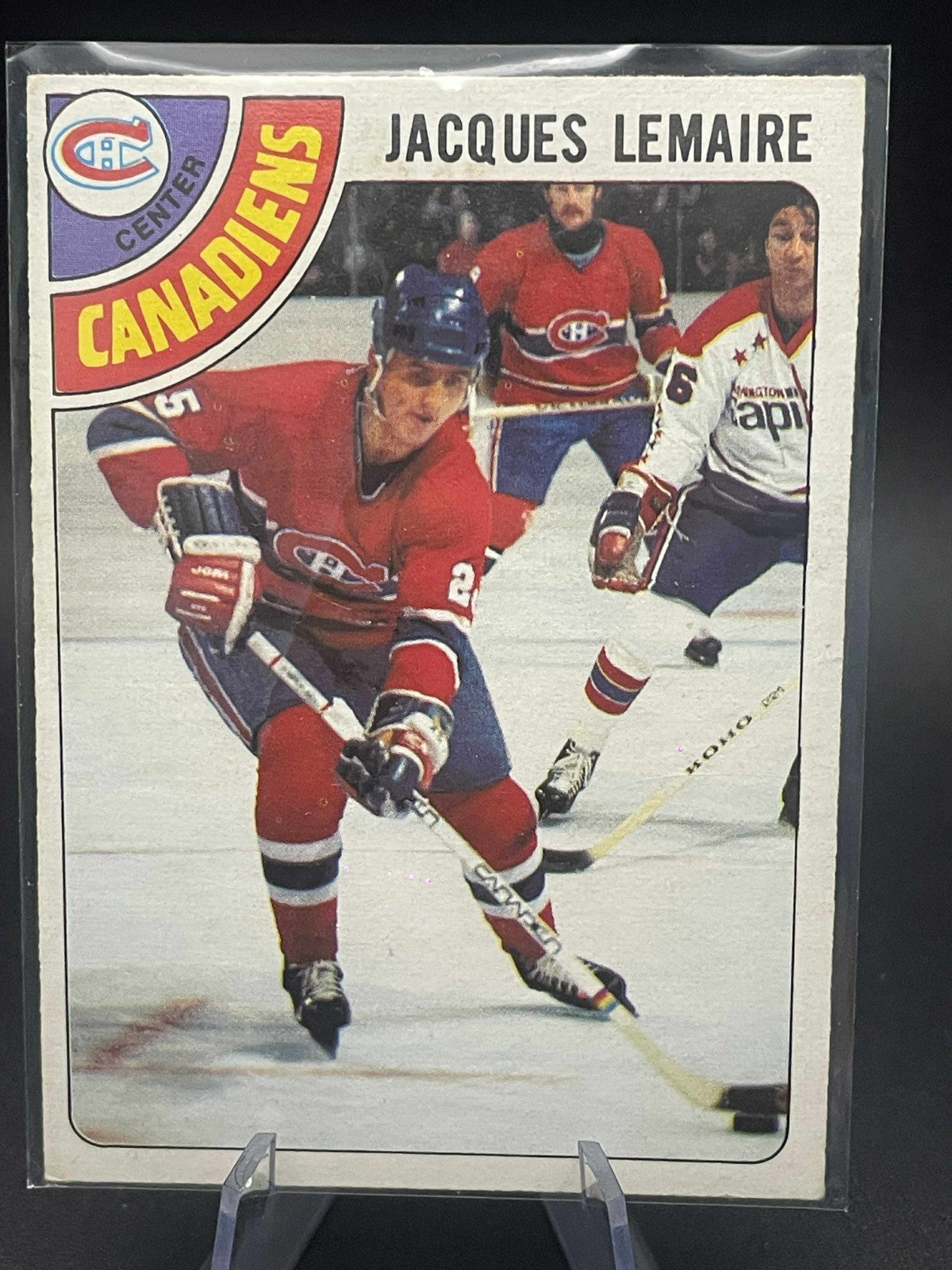 1978-79 Topps Jacques Lemaire Card #180 Montreal Canadiens  Great Shape!
