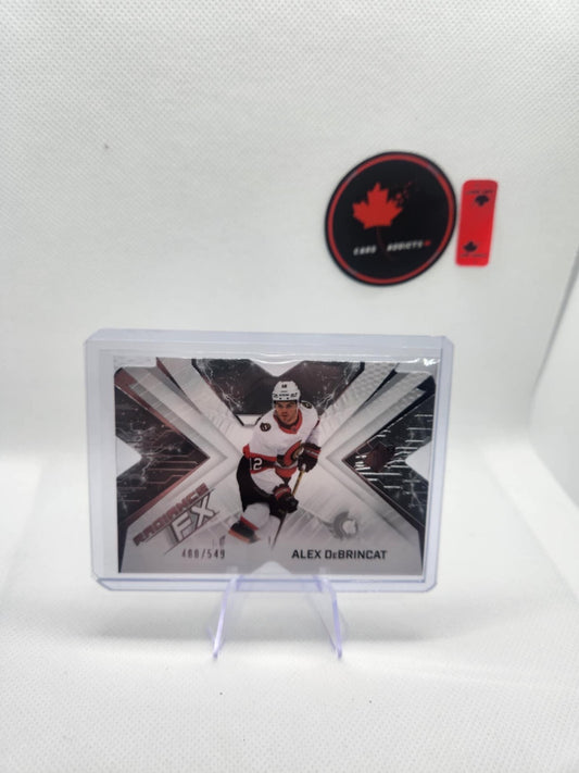 2022-23 SPx Radiance FX Alex DeBrincat /549 #RFX-47 Ottawa Senators