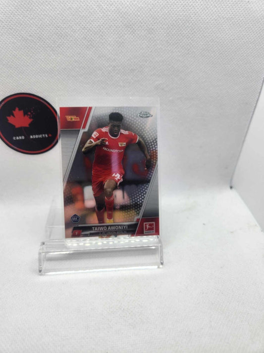 Taiwo Awoniyi FC Union Berlin Topps Chrome Bundesliga 21-22 Rookie
