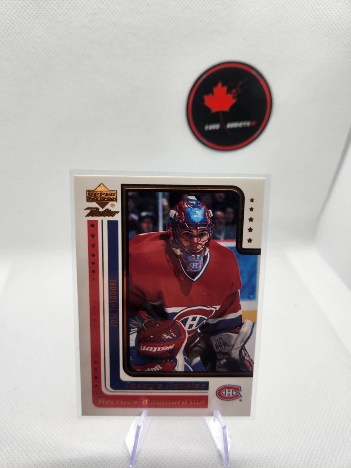 1999-00 McDonald's Retro #McD-16 Jose Theodore Today's Rookies