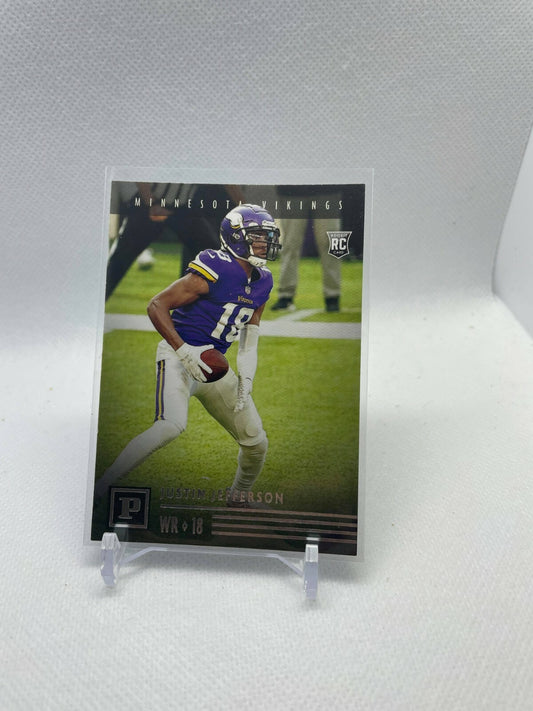 2020 Panini CHRONICLES FOOTBALL JUSTIN JEFFE #PA-23 CHRONICLES PANINI ROOKIE (A)