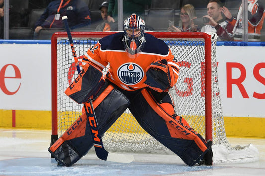 Mike Smith Edmonton Oilers 8x10 unsigned photo