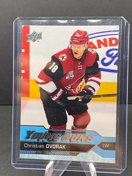 2016-17 Christian Dvorak Upper Deck Young Guns Rookie Card #235 Flyers