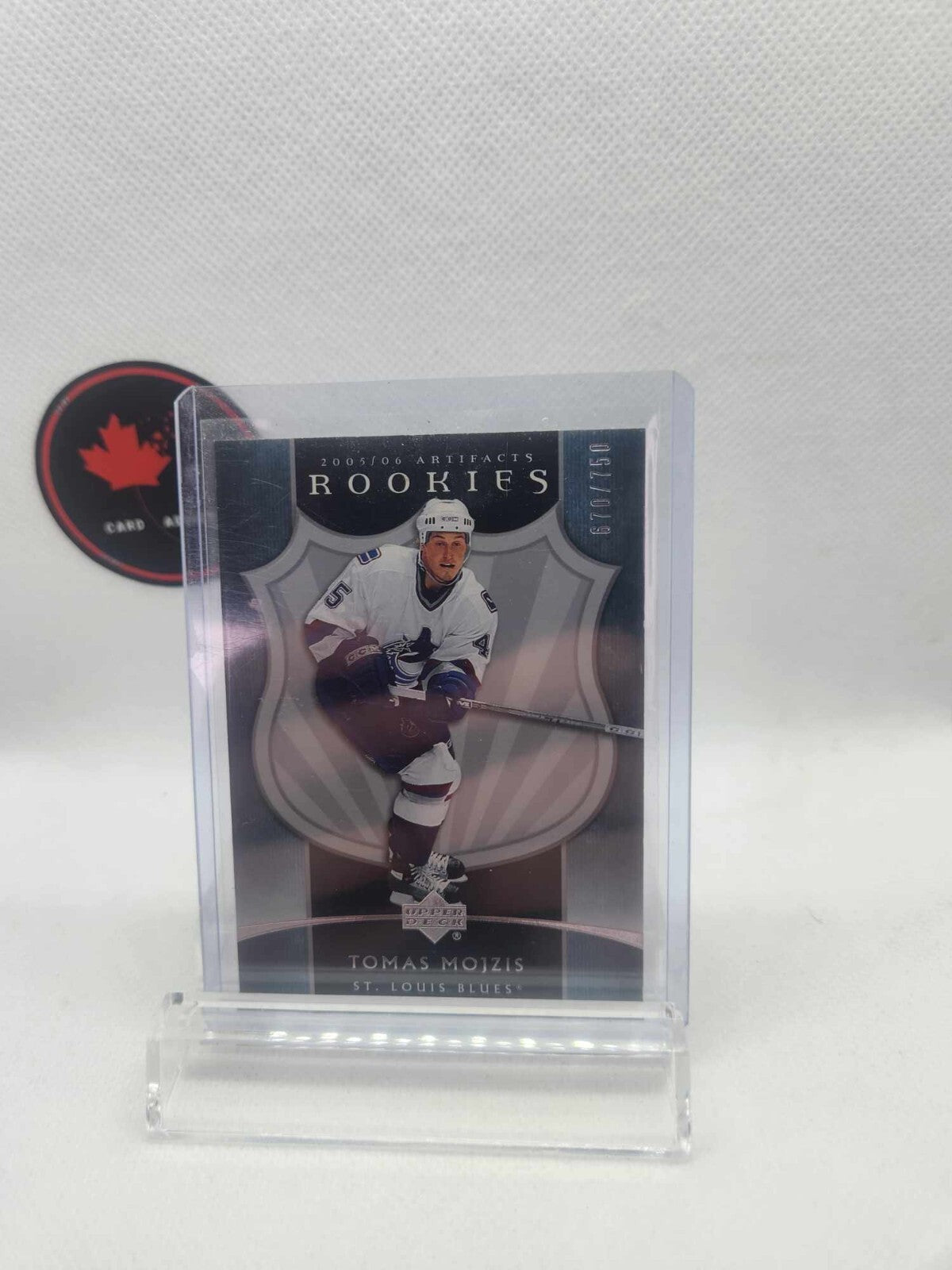 2005-06 Upper Deck Artifacts #339 - Tomas Mojzis /750 ROOKIE