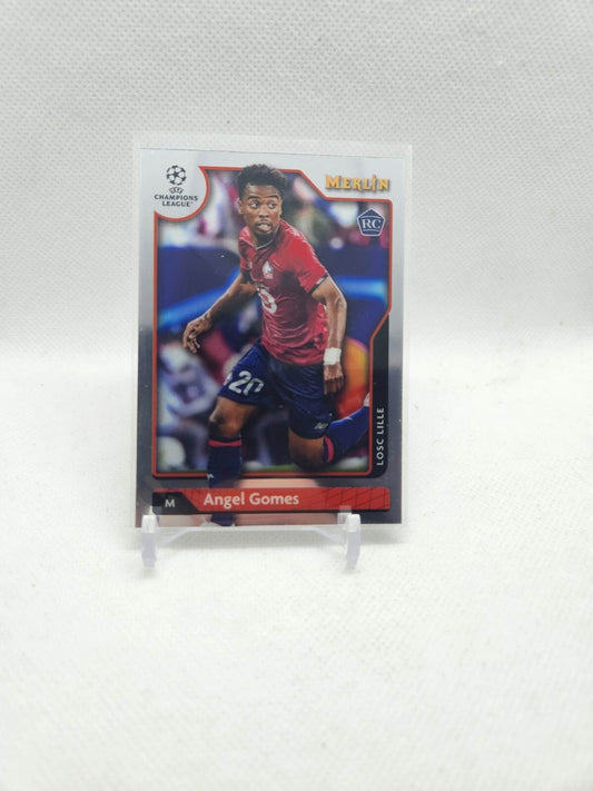 Angel Gomes #127 Rookie Card Topps Merlin Chrome 2021/22 Lille RC