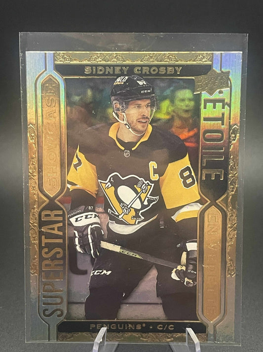 2022-23 UD Tim Hortons Superstar Showcase #SS-4 Sidney Crosby Pittsburgh Pre-Own