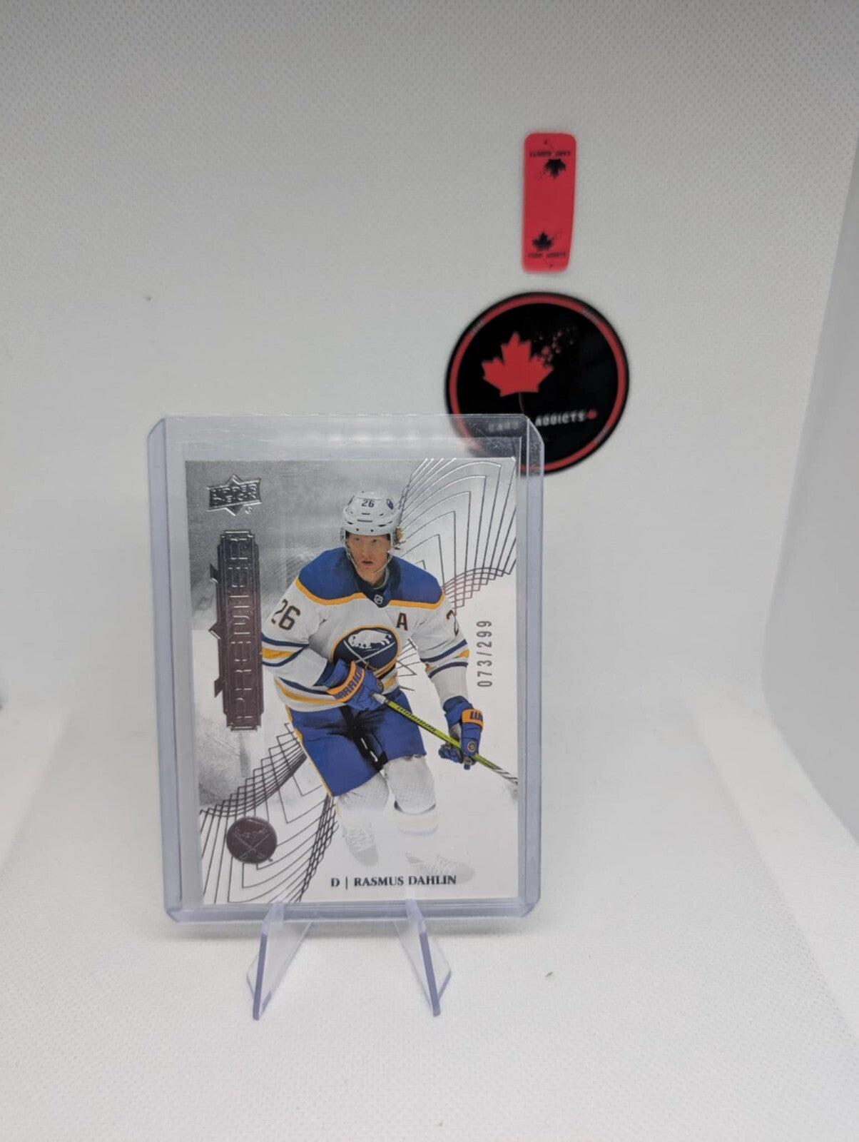 Rasmus Dahlin 2022-23 Upper Deck Premier /299 #89 Buffalo Sabers