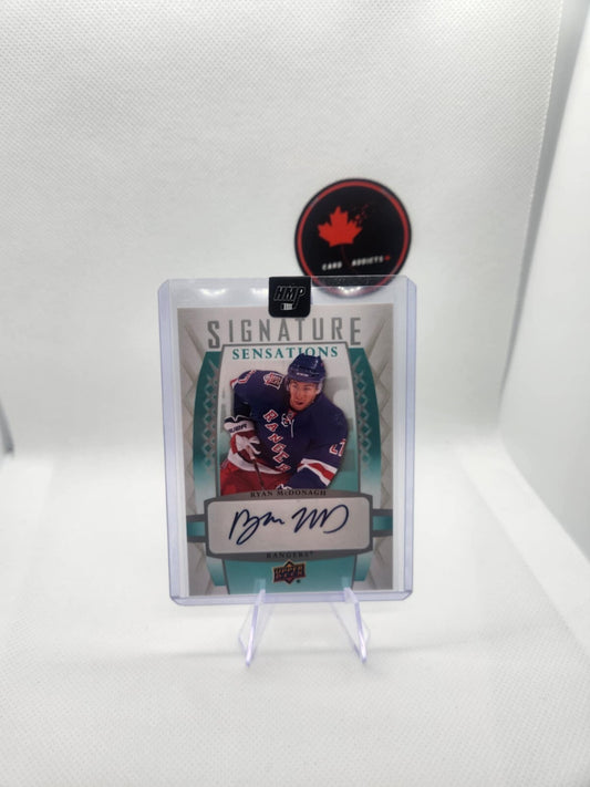 2011-12 Upper Deck Signature Sensations Ryan McDonagh #SS-RM Auto