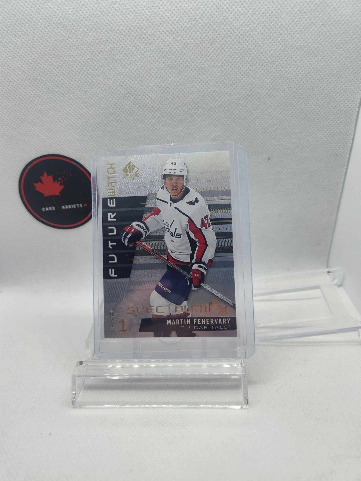 Sp Authentic 2019-20 Spectrum FX Future Watch Martin Fehervary Uncratched S-60