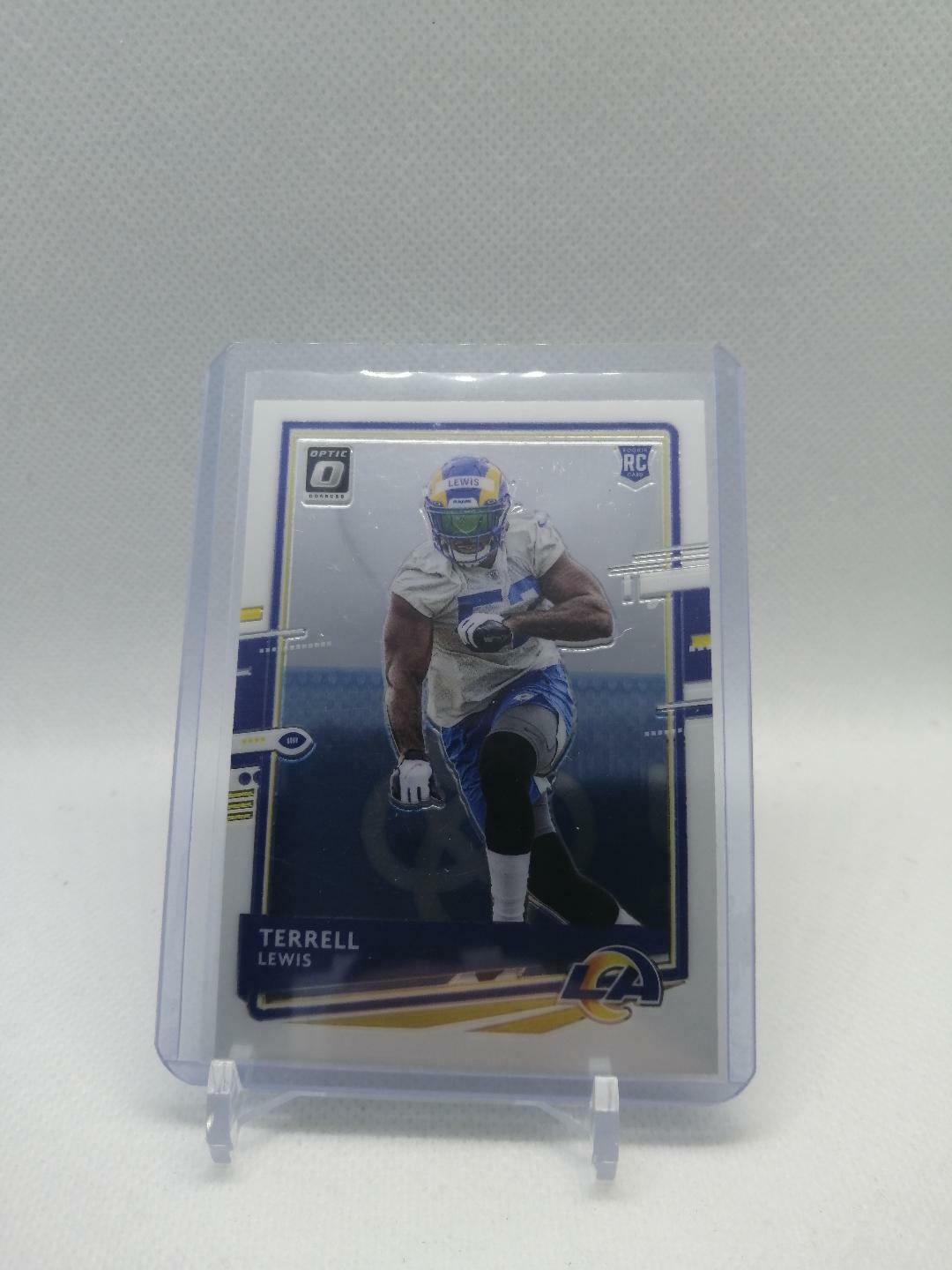 2020 Panini Donruss Optic Football Terrell Lewis Rookie RC #141 Los Angeles Rams