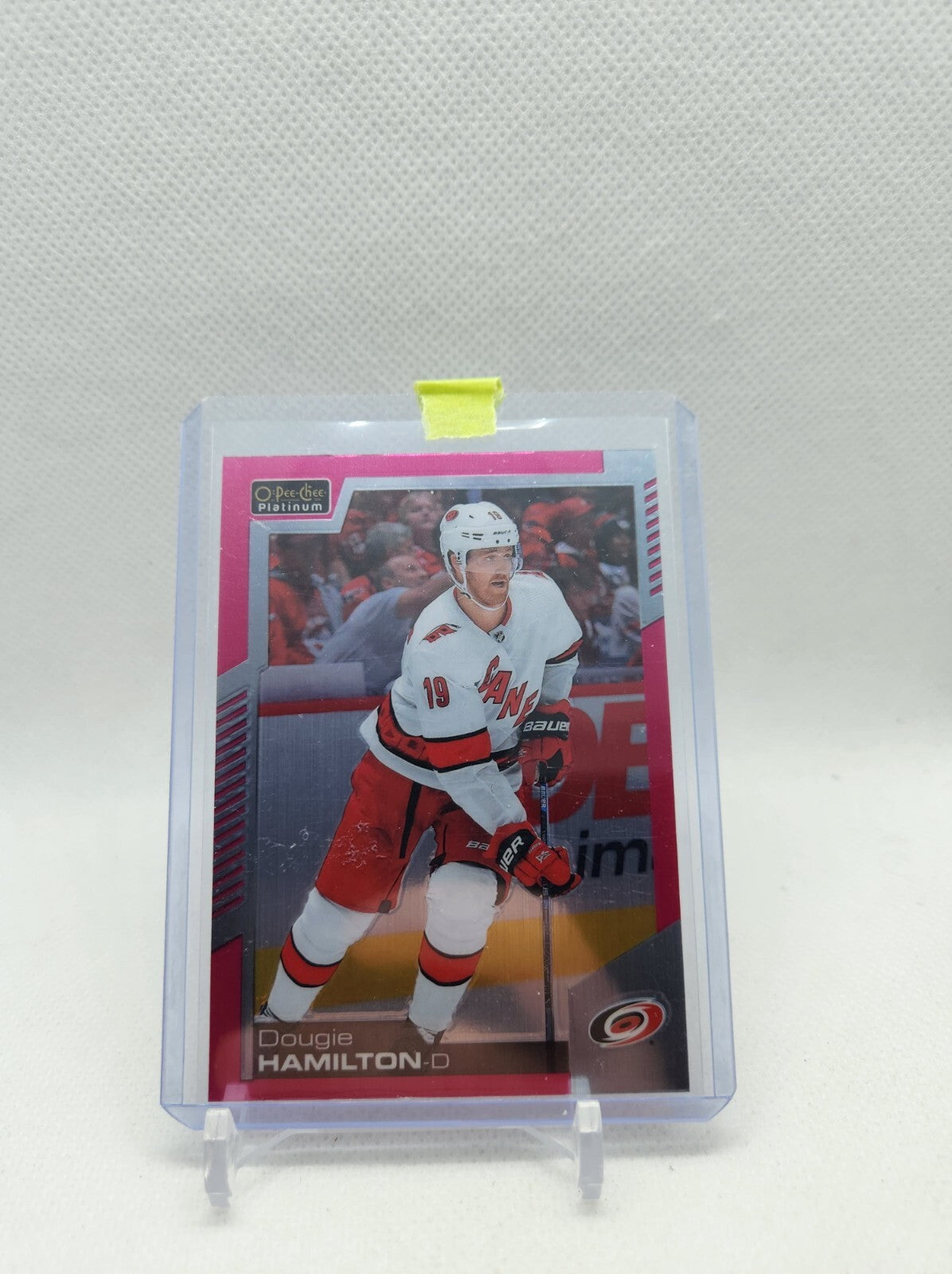 2020-21 O-Pee-Chee Platinum Matte Pink Dougie Hamilton #37