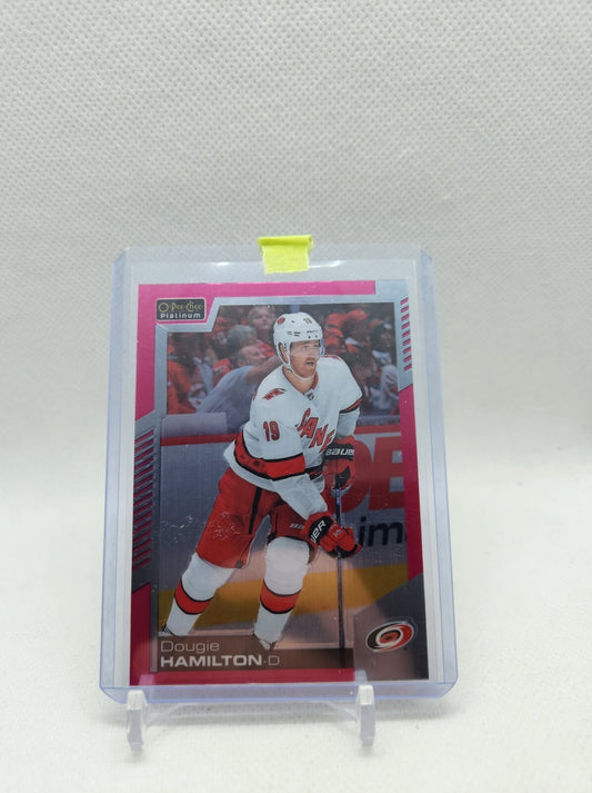 2020-21 O-Pee-Chee Platinum Matte Pink Dougie Hamilton #37
