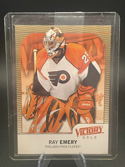 2009-10 Upper Deck Victory Update Gold Ray Emery Philadelphia Flyers #288 REF I