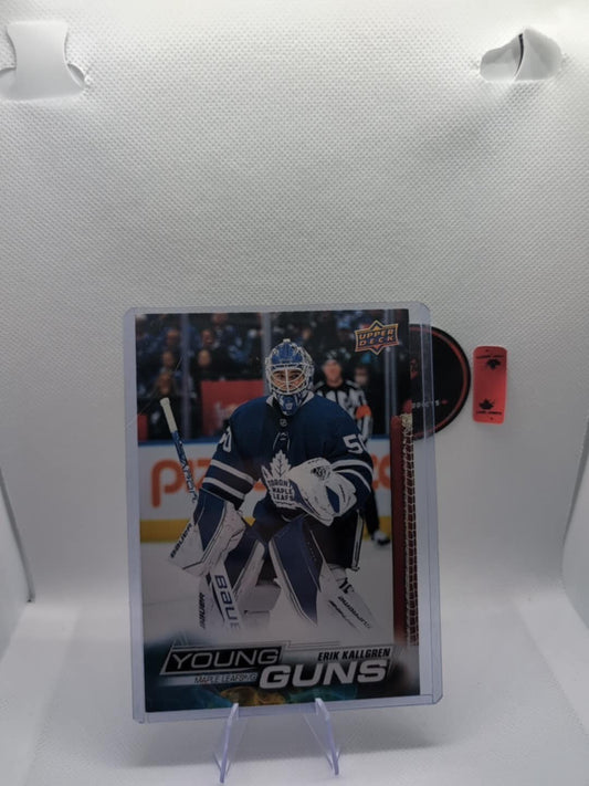 2022-23 Upper Deck Series 1 Oversized JUMBO Young Guns Erik Kallgren ROOKIE