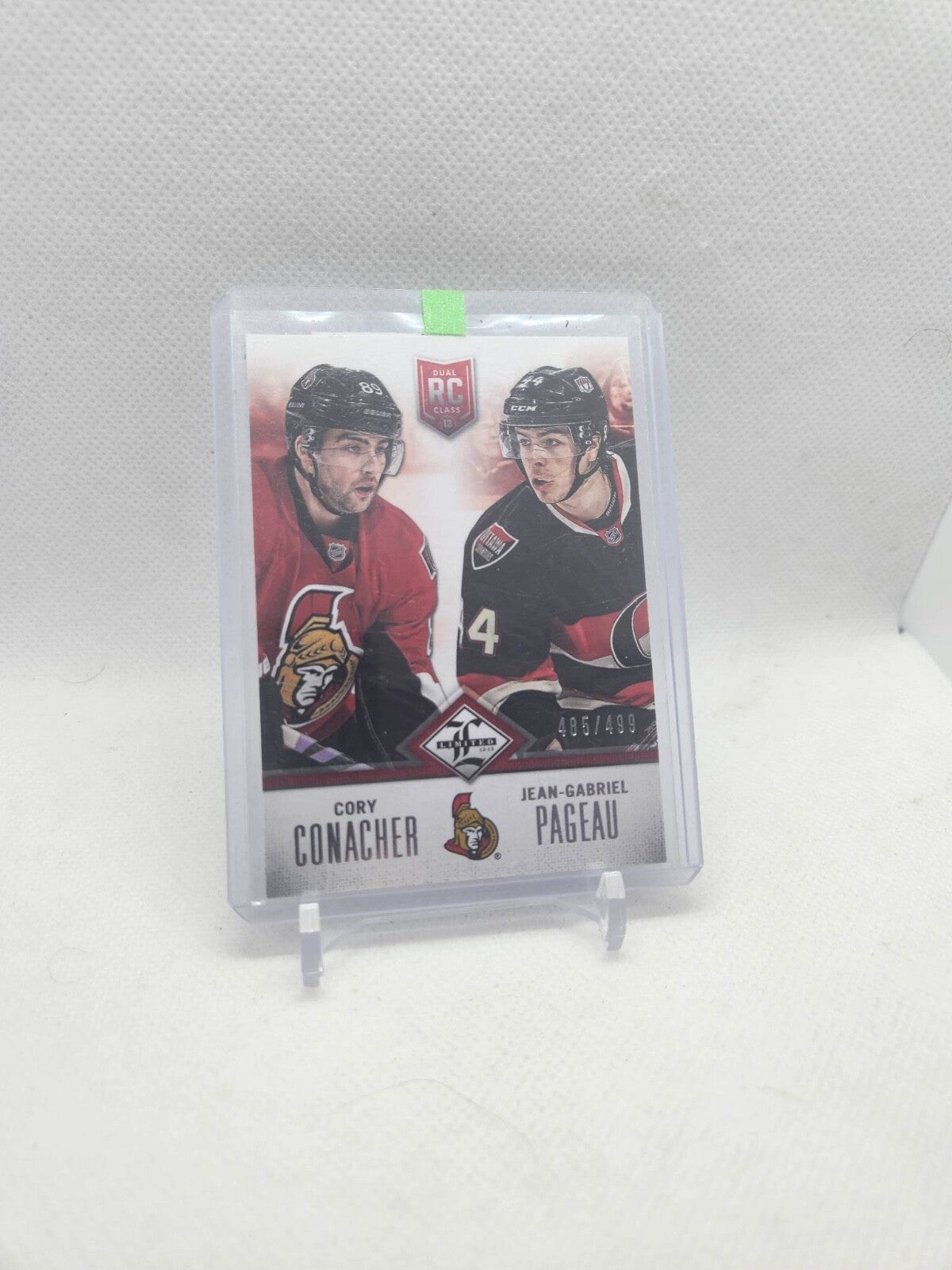 Cory Conacher/Jean-Gabriel Pageau 2012 Limited Rookie Redemption #20 /499