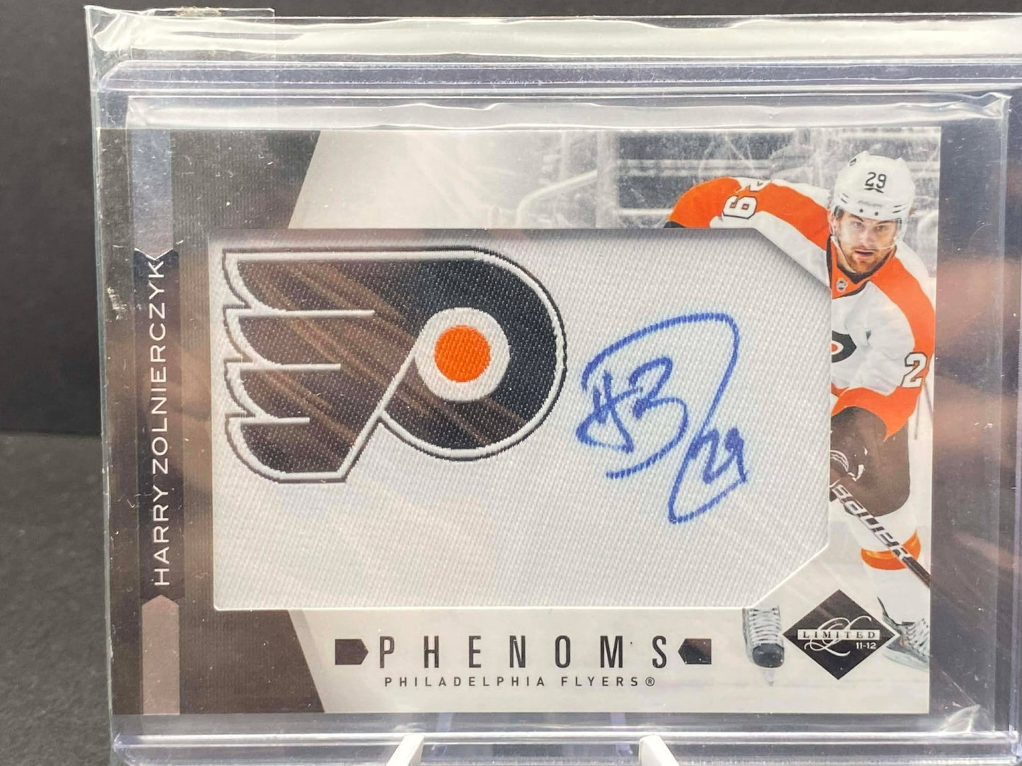 2011-12 PANINI LIMITED HARRY ZOLNIERCZYK AUTO RC /299 PHENOMS ROOKIE Flyers
