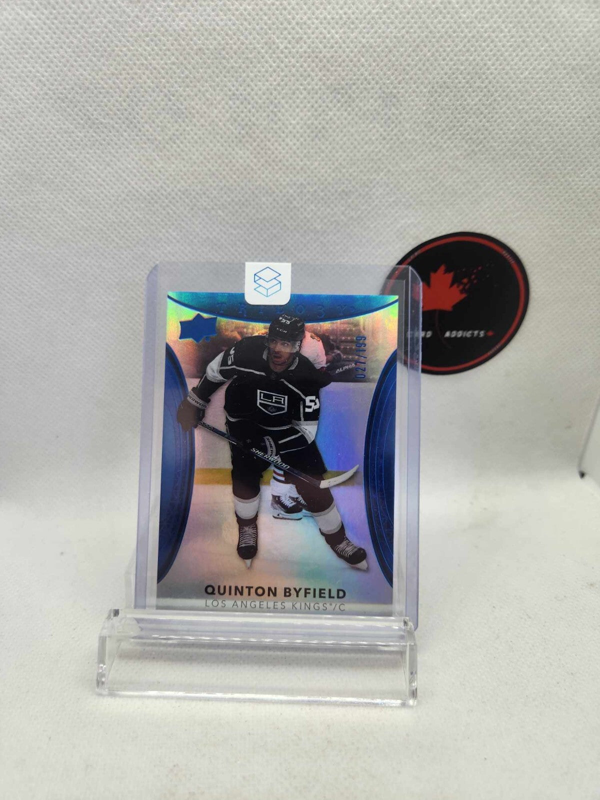 2022-23 Upper Deck Trilogy Blue - 30 QUINTON BYFIELD /199 - SP
