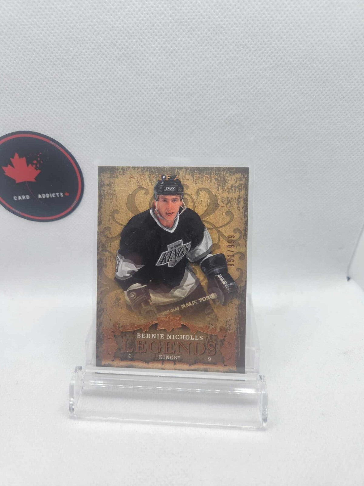 2008-09 Artifacts Legends #127 Bernie Nicholls /999