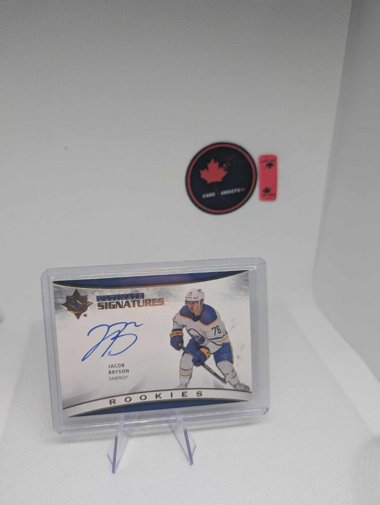 2021-22 UD ULTIMATE COLLECTION SIGNATURES ROOKIES JACOB BRYSON #USR-JB