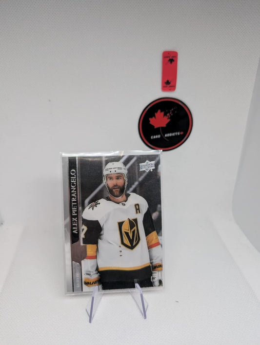2020-21 Upper Deck Extended Alex Pietrangelo #641 Clear Cut Parallel
