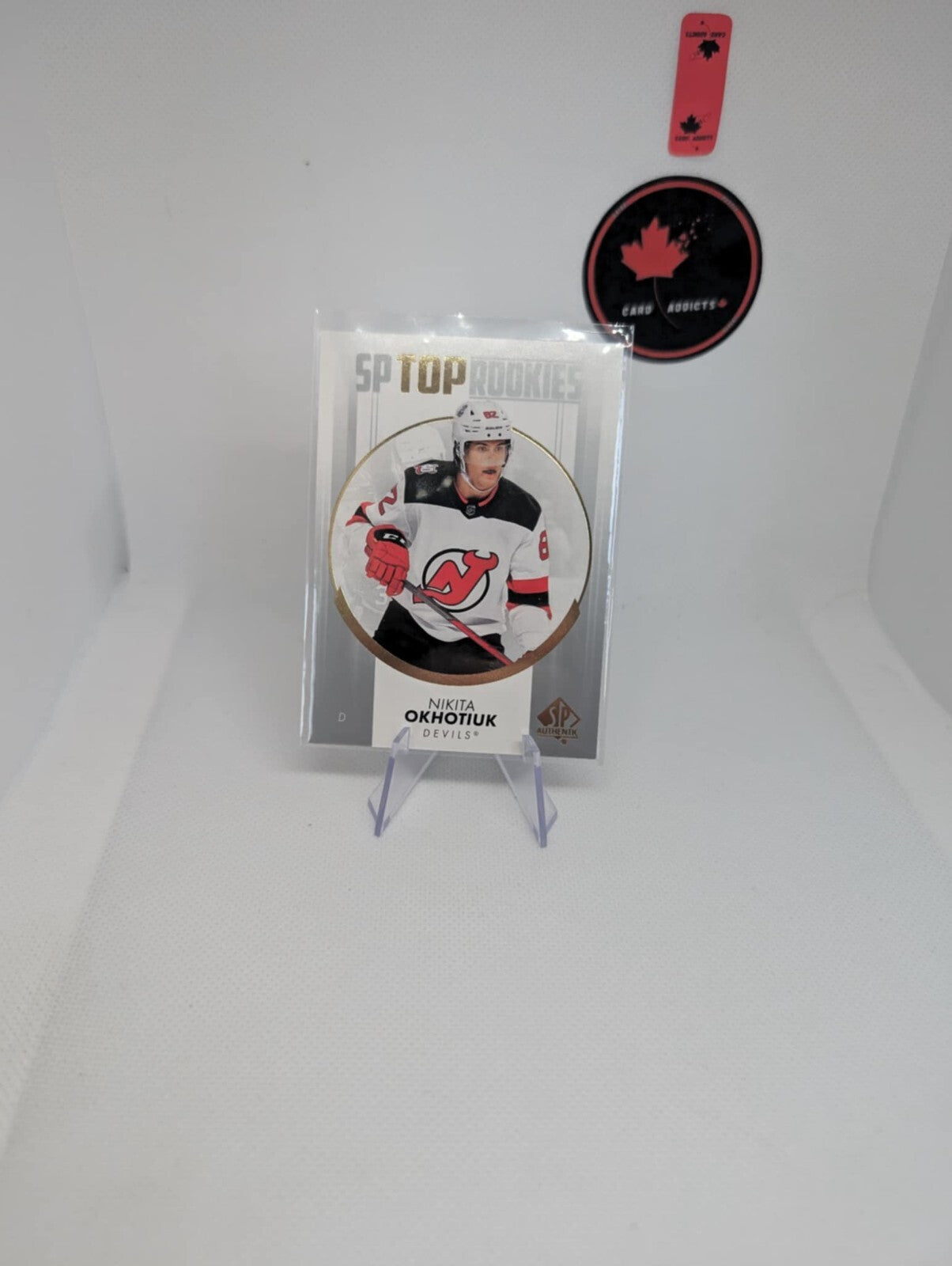 2022-23 SP Authentic Top Rookies Nikita Okhotiuk #TR-37 New Jersey Devils