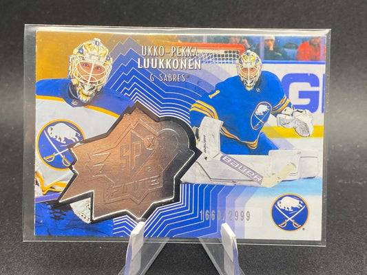 2021-22 Upper Deck SPx Finite Radiance #SF6 Ukko-Pekka Luukkonen RC /2999