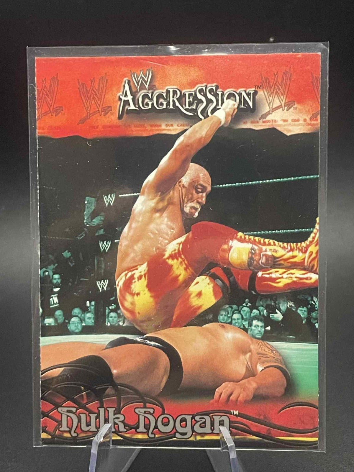 HULK HOGAN 2003 Fleer #57 WWF WWE Wrestling AGGRESSION Card