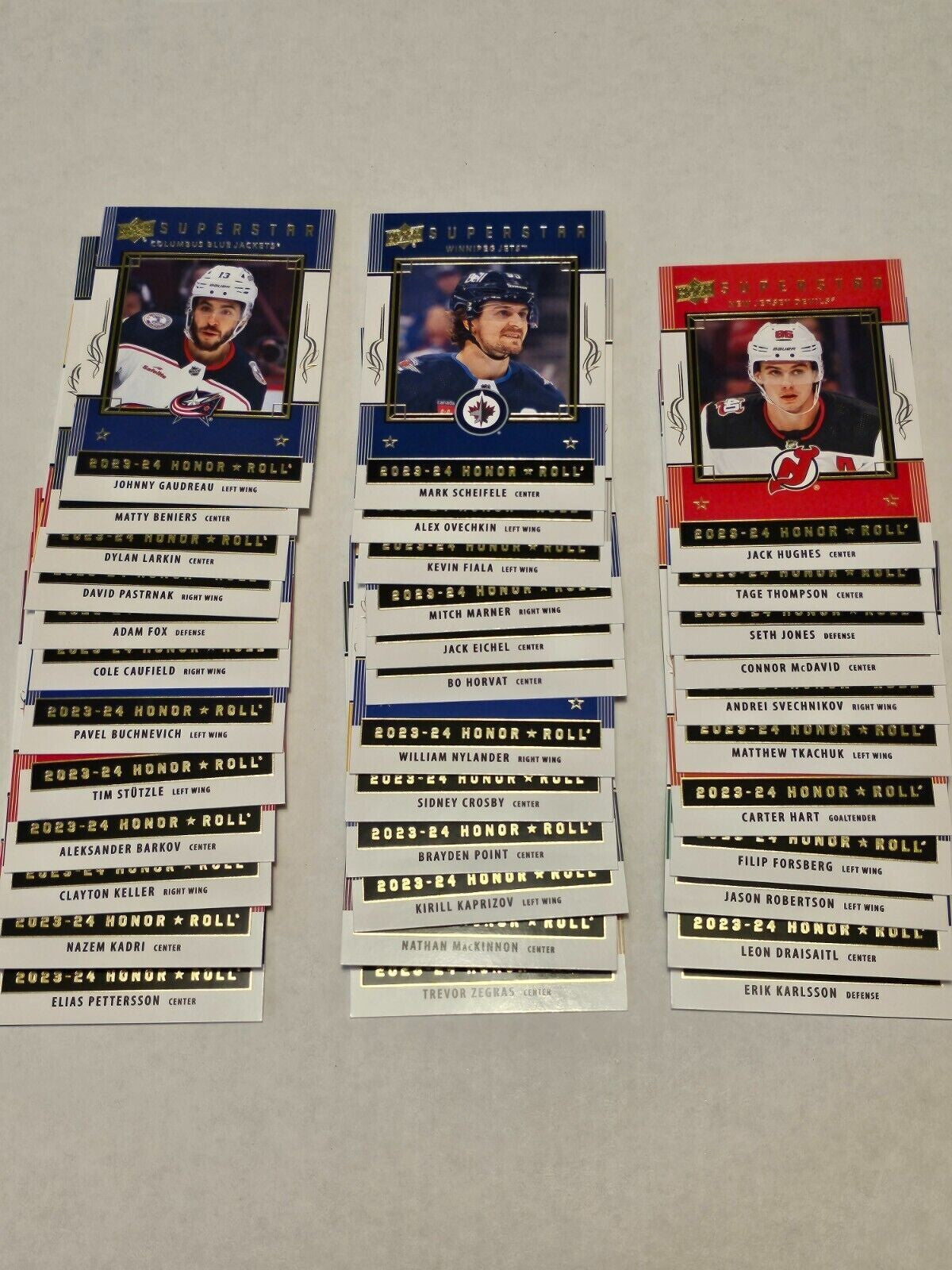 2023-24 Upper Deck Series 1 Honor Roll Complete Set 1-35