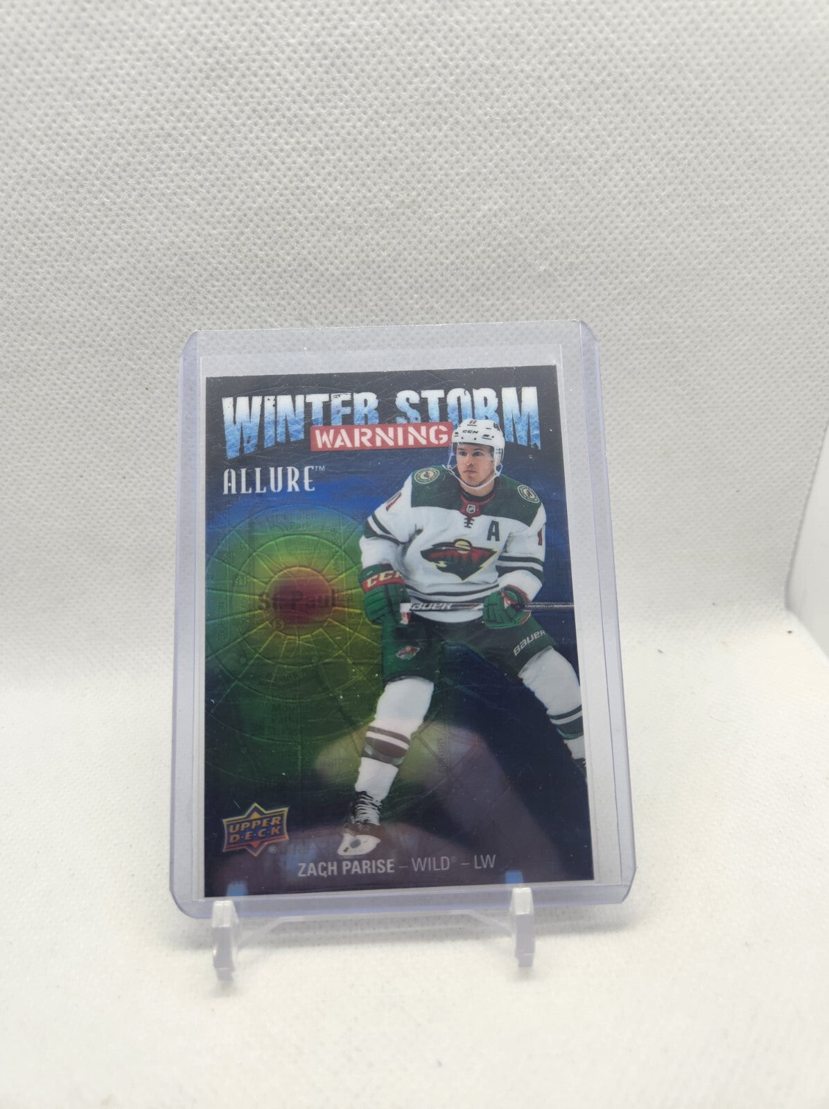 2019-20 Upper Deck Allure Winter Storm Warning #WSW2 Zach Parise