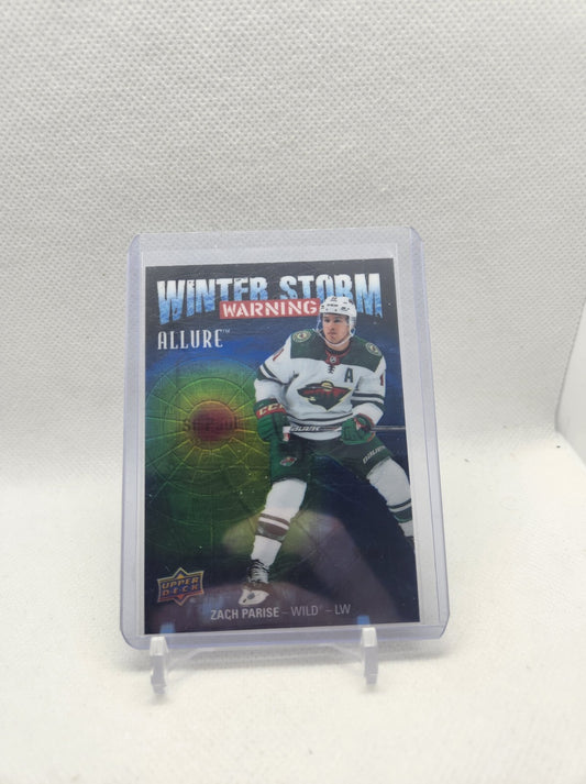 2019-20 Upper Deck Allure Winter Storm Warning #WSW2 Zach Parise