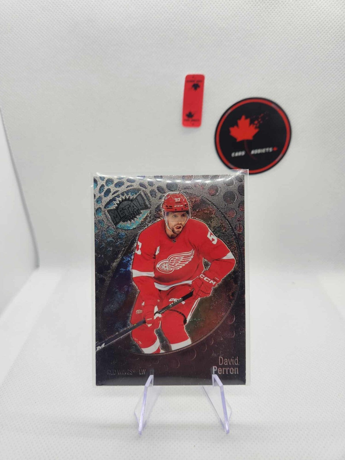 2022-23 SkyBox Metal Universe David Perron Detroit Red Wings #36