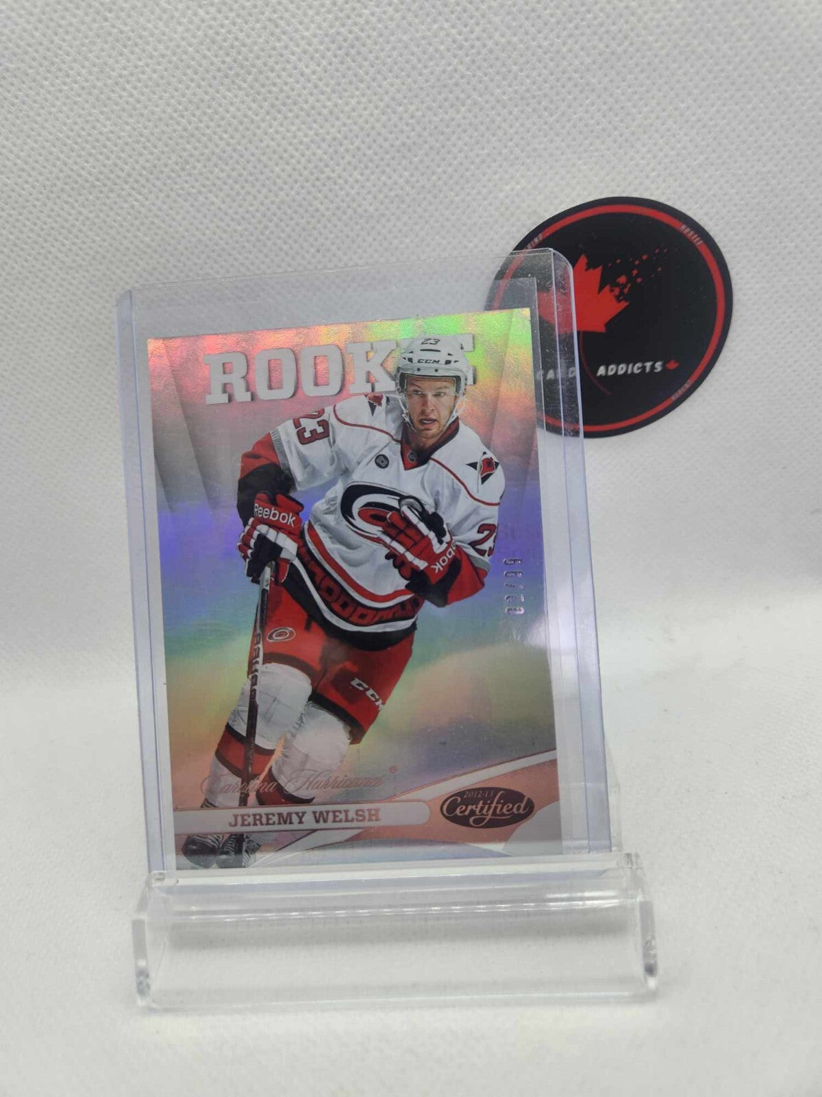 2012-13 Certified Mirror Hot Box /99 Jeremy Welsh #145 Rookie RC
