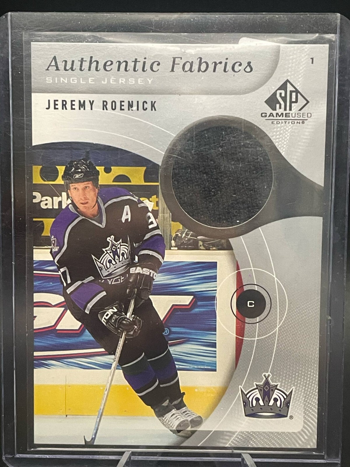 2005-06 UD SP Game Used Jeremy Roenick Jersey Authentic Fabrics #AF-JR