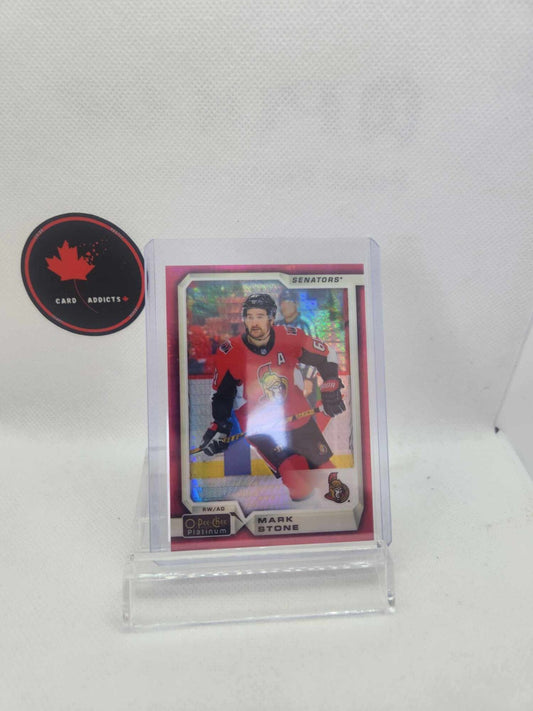 Mark Stone - 2018-19 OPC Platinum Red Prism /199 #54