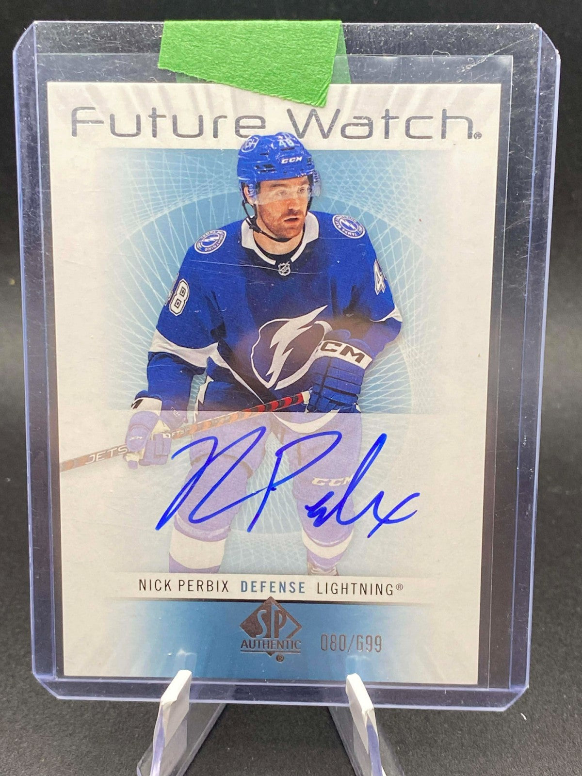 22-23 SP Authentic Future Watch Auto Retro /699 Nick Perbix RFWA-NP