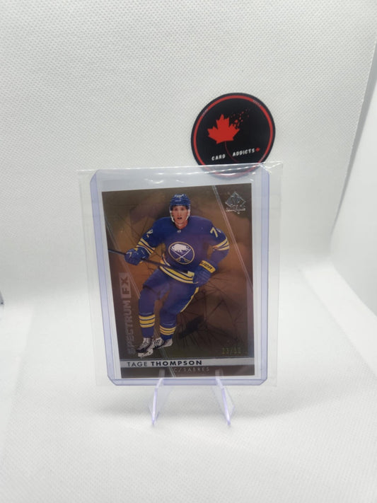 2022-23 SP Authentic Spectrum FX Gold Tage Thompson /50 #S-34