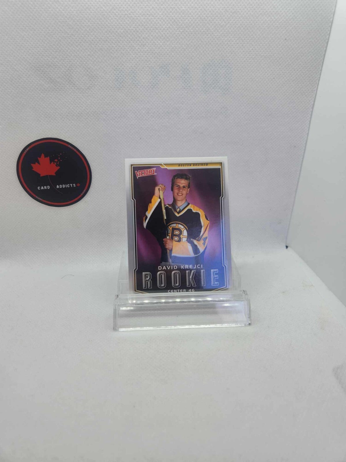 2007-08 Upper Deck Victory Rookie David Krejci #228