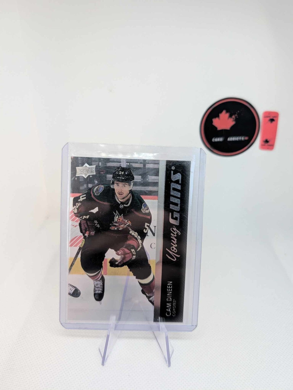 2021-22 UD Extended Series Cam Dineen Clear Cut Young Guns Rookie #732