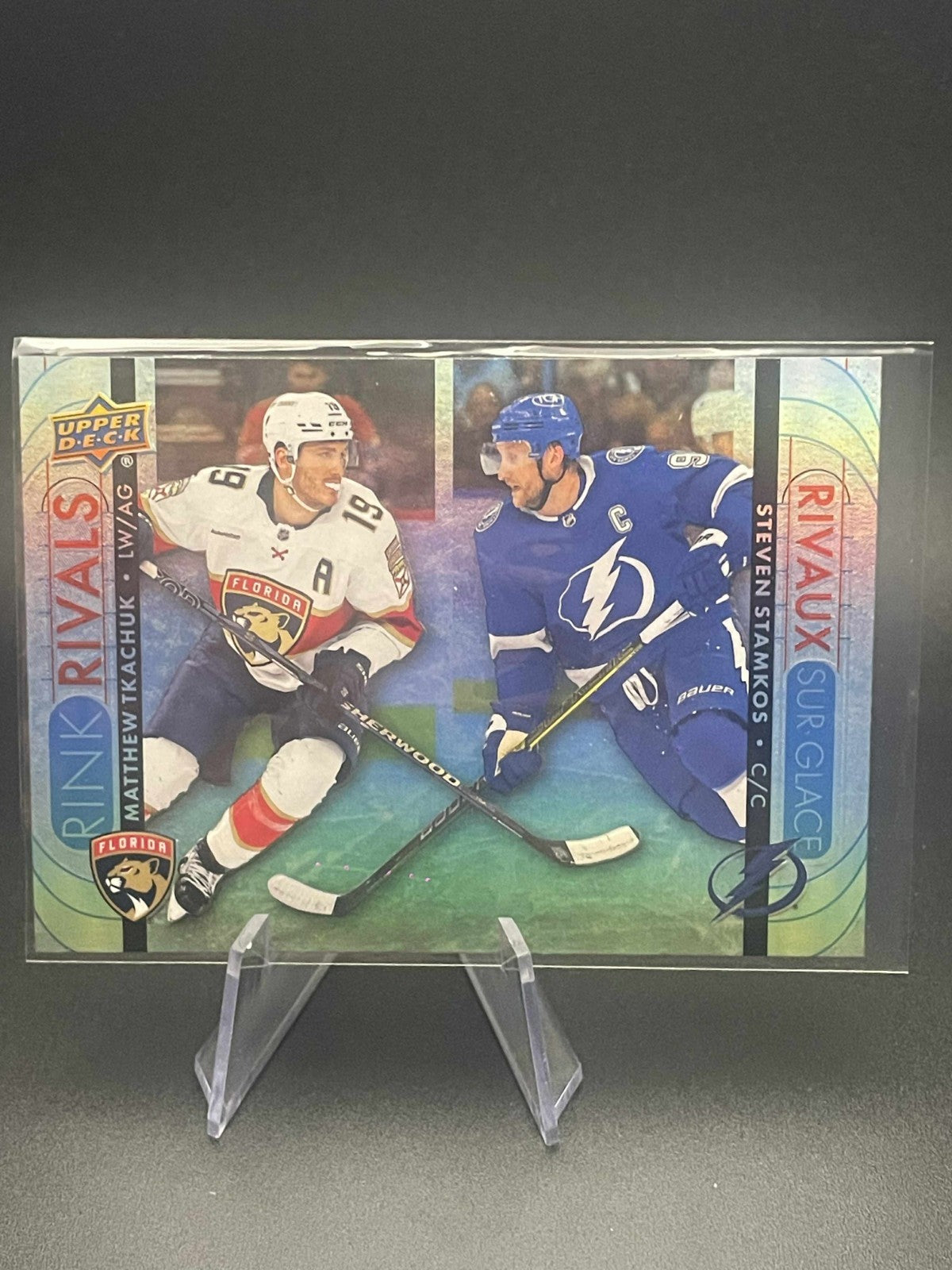 2023-24 Tim Hortons Duos Rink Rivals RR-3 Tkachuk/Stamkos