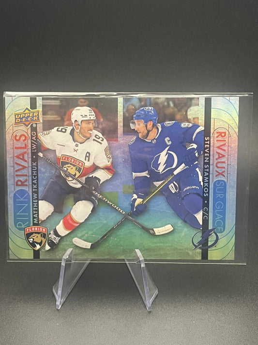 2023-24 Tim Hortons Duos Rink Rivals RR-3 Tkachuk/Stamkos