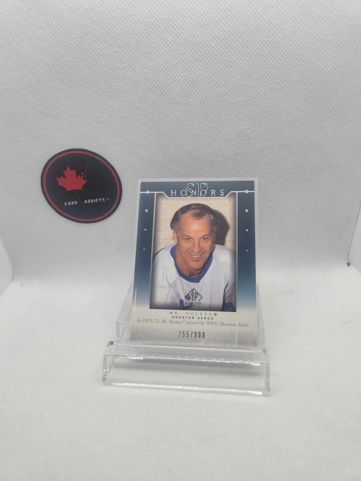 Gordie Howe Mr. Hockey 2003-04 SP Authentic SP Honors /900 #H6 HOF