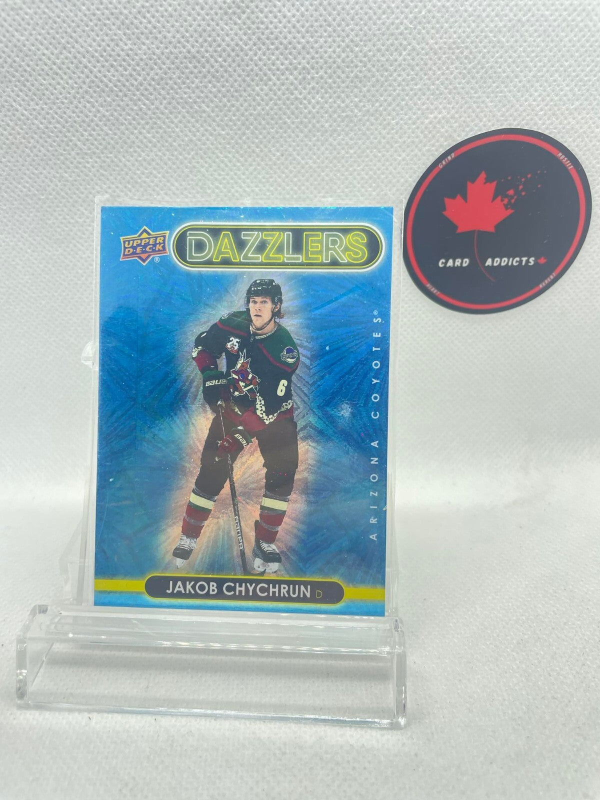Jacob Chychrun 2021-22 Upper Deck Dazzlers Blue Boston Bruins
